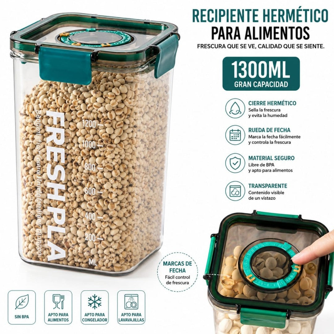 TARRO HERMETICO 1300ML 265