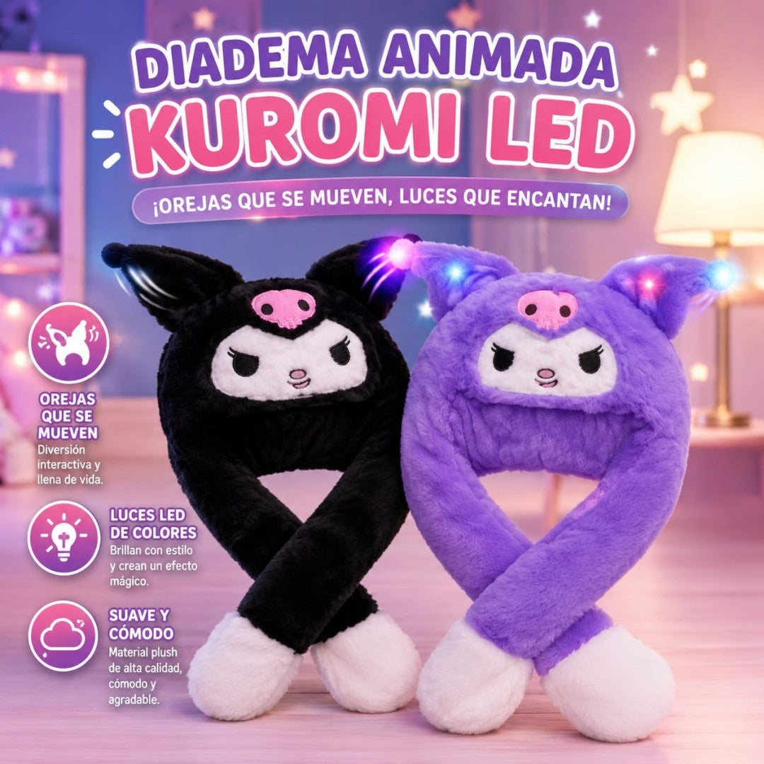 GORRA PELUDA C/ LUZ OREJA KUMI B
