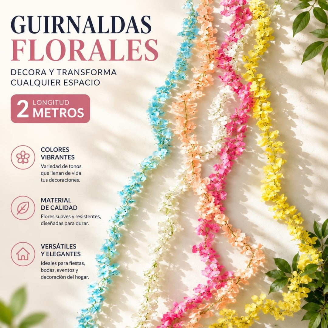 GUIRNALDA FLOR 2M C