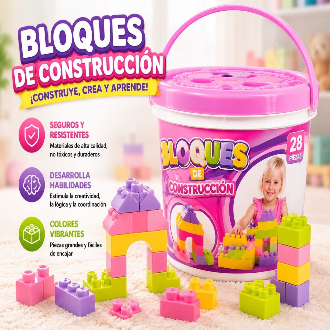 JUGUETE BLOQUES BALDE 3779 28PCS
