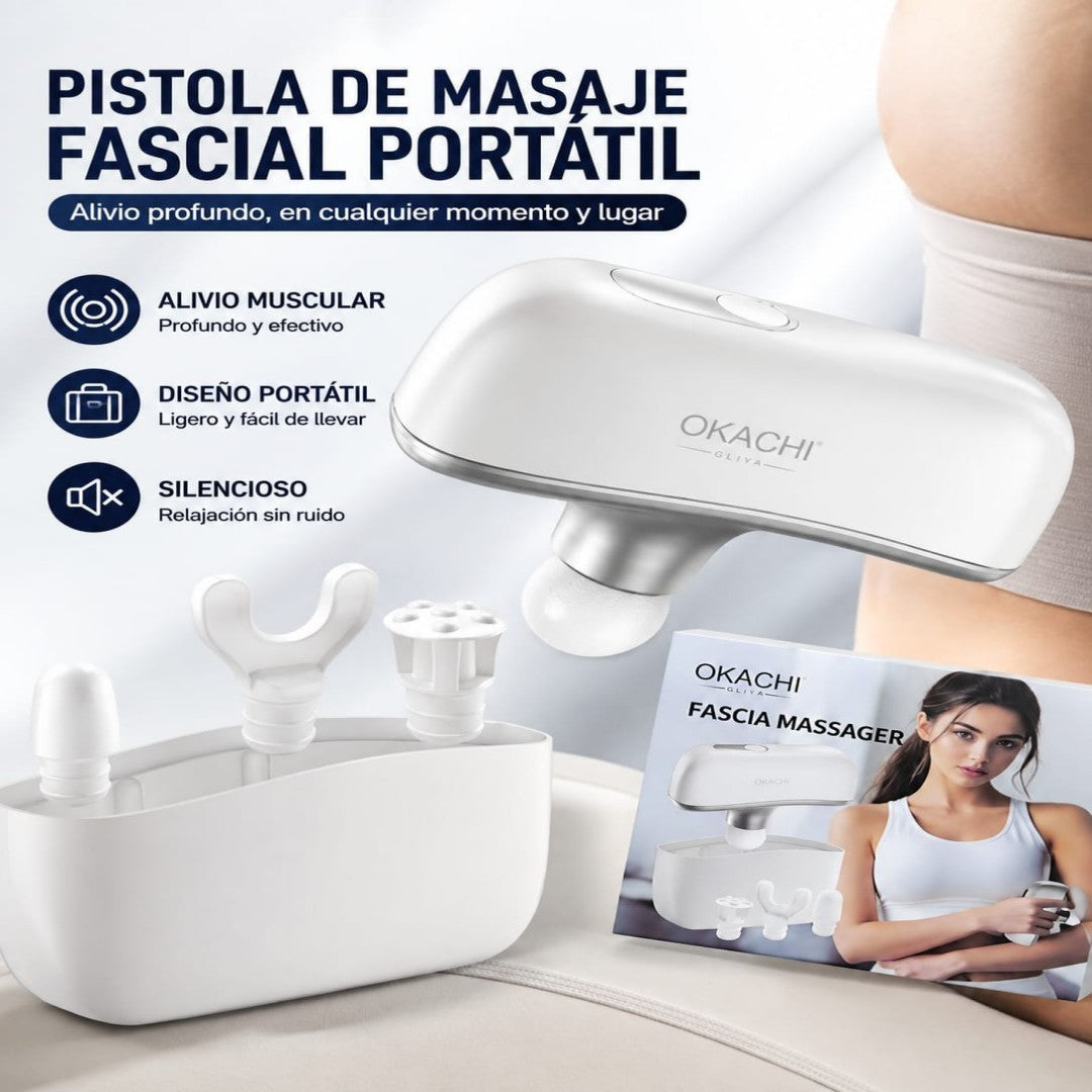 MASAJEADOR CUERPO PORTATIL 5698 BLANCO