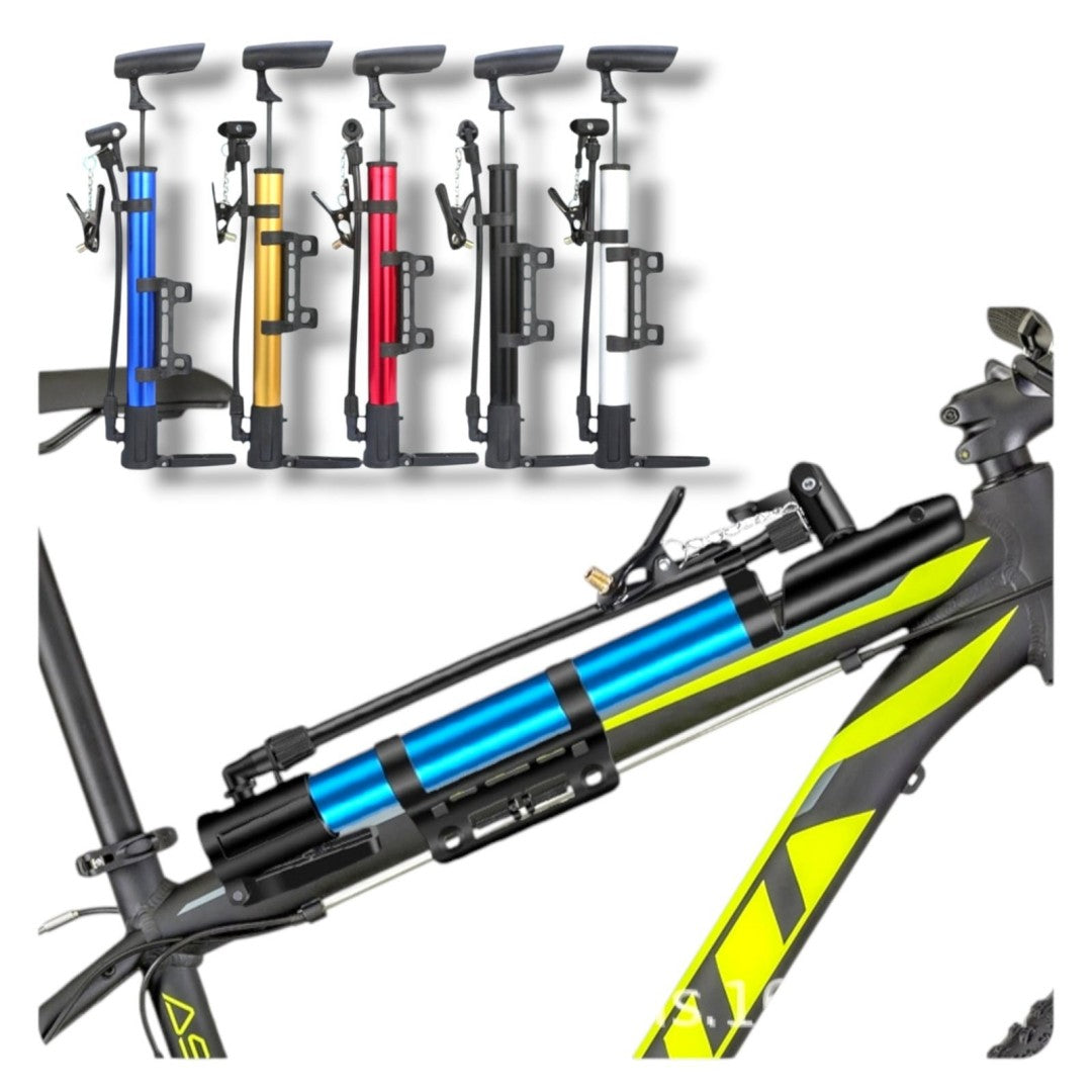 INFLADOR PORTATIL PARA BICICLETA COLOR