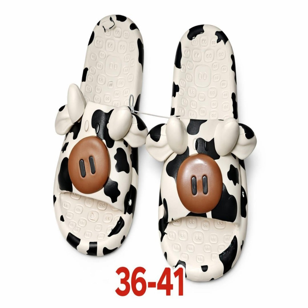 CHANCLETAS TELA VACA 36-41