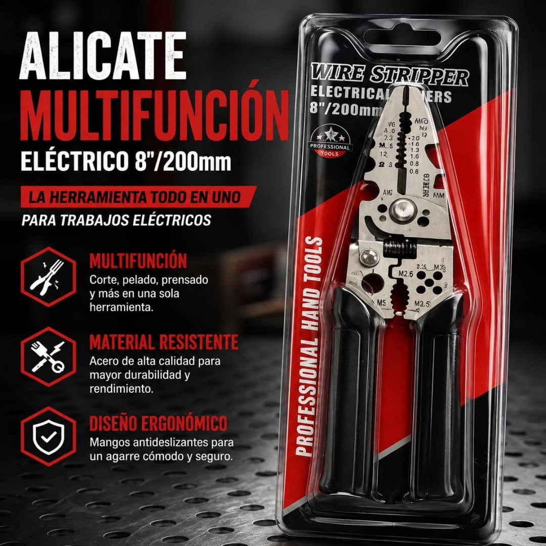 PINZA PELACABLE MULTIFUNCIONAL