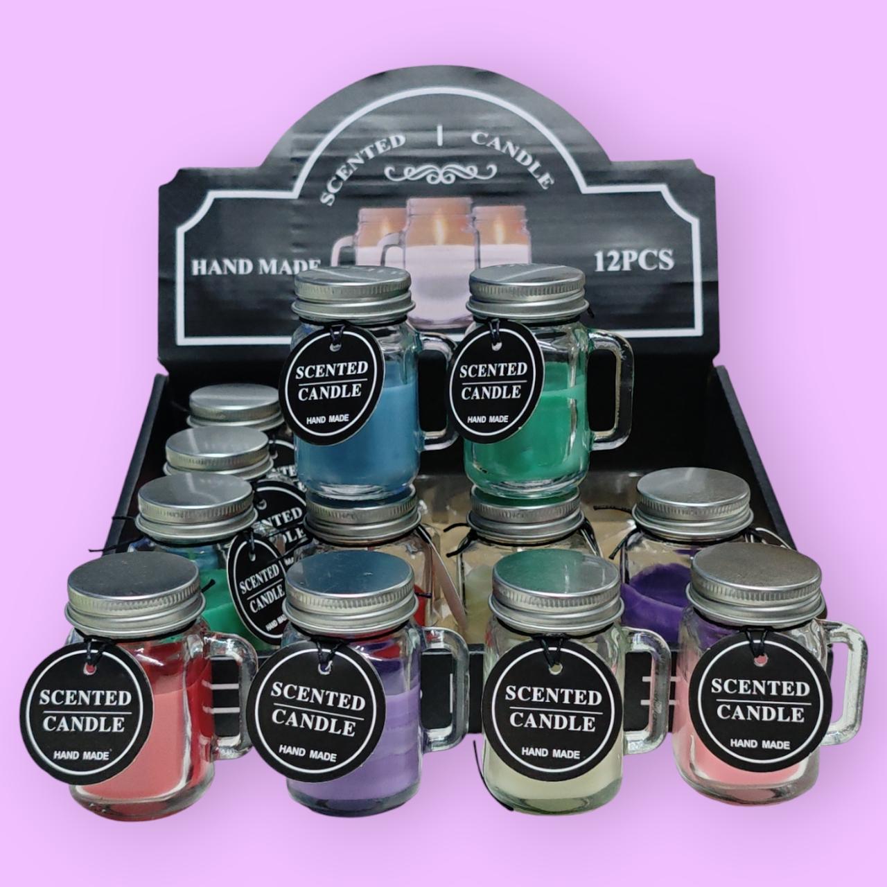 CANDELAS AROMATICAS JARRA G3007