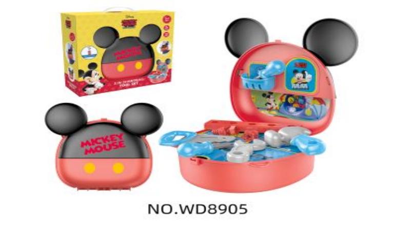 HERRAMIENTAS MICKEY MALETA D8905