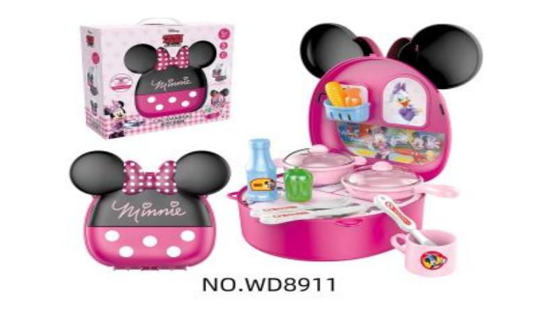 JUGUETE COSINA MINIE MALETA D8911