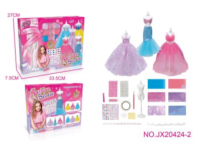 VESTIDO PARA MUNECA 3PCS JX20424-2