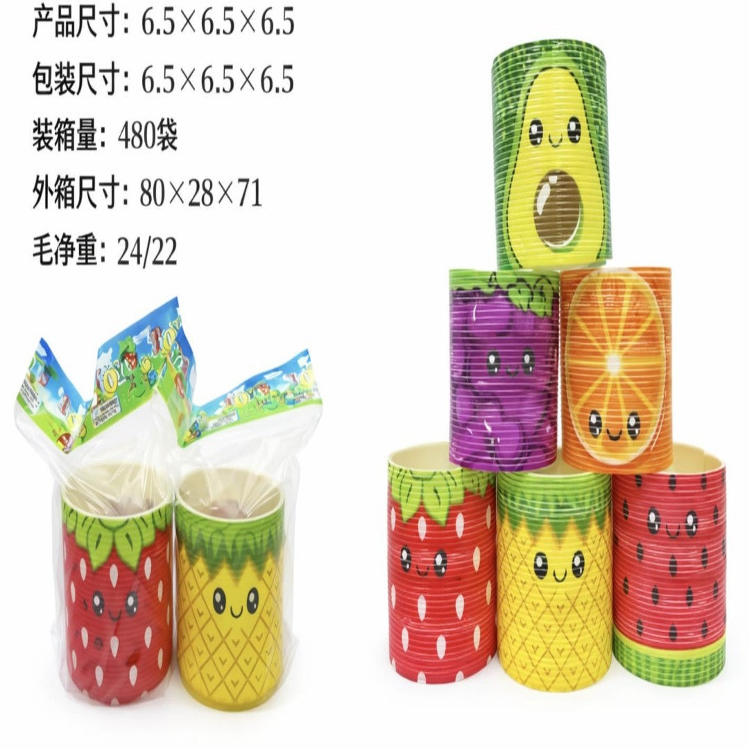 RESORTE FRUTAS 6.5CM B0518-48R