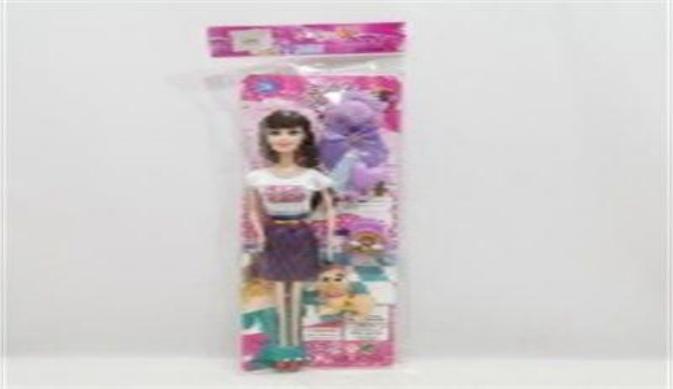 MUNECA BARBIE 11PUL PERRO 111B