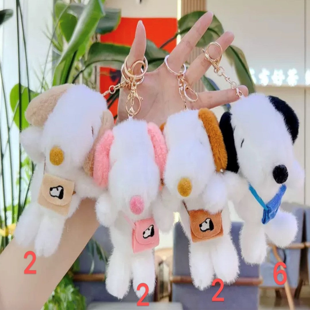 PELUCHE LLAVERO SNOOPY 4PULG