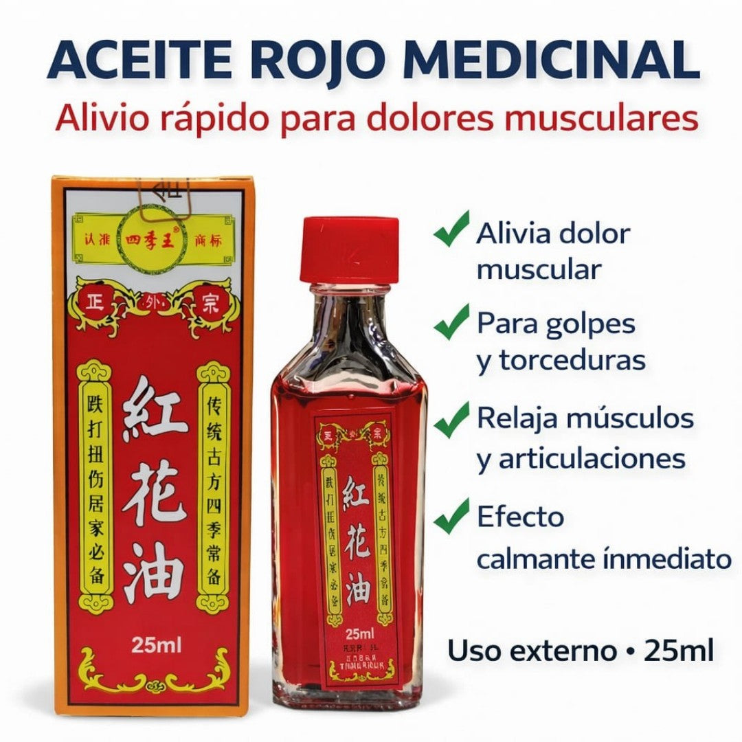 ACEITE FLOR ROJO 25ML
