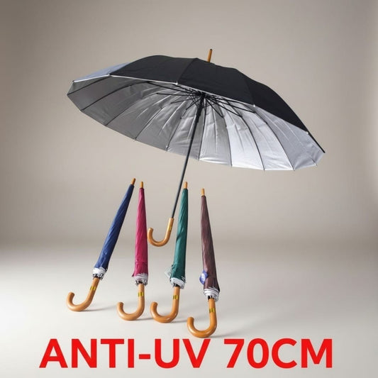 PARAGUAS MANGA CUEVA ANTI-UV 70CM