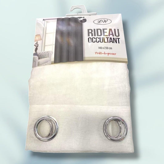 CORTINA VENTANA VOILE BLANCA 1.4*2.3M LW-2