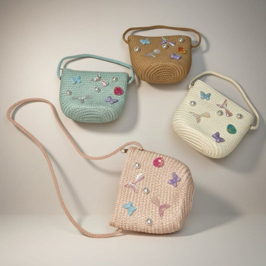 BOLSO TEJIDO MARIPOSA BT-8