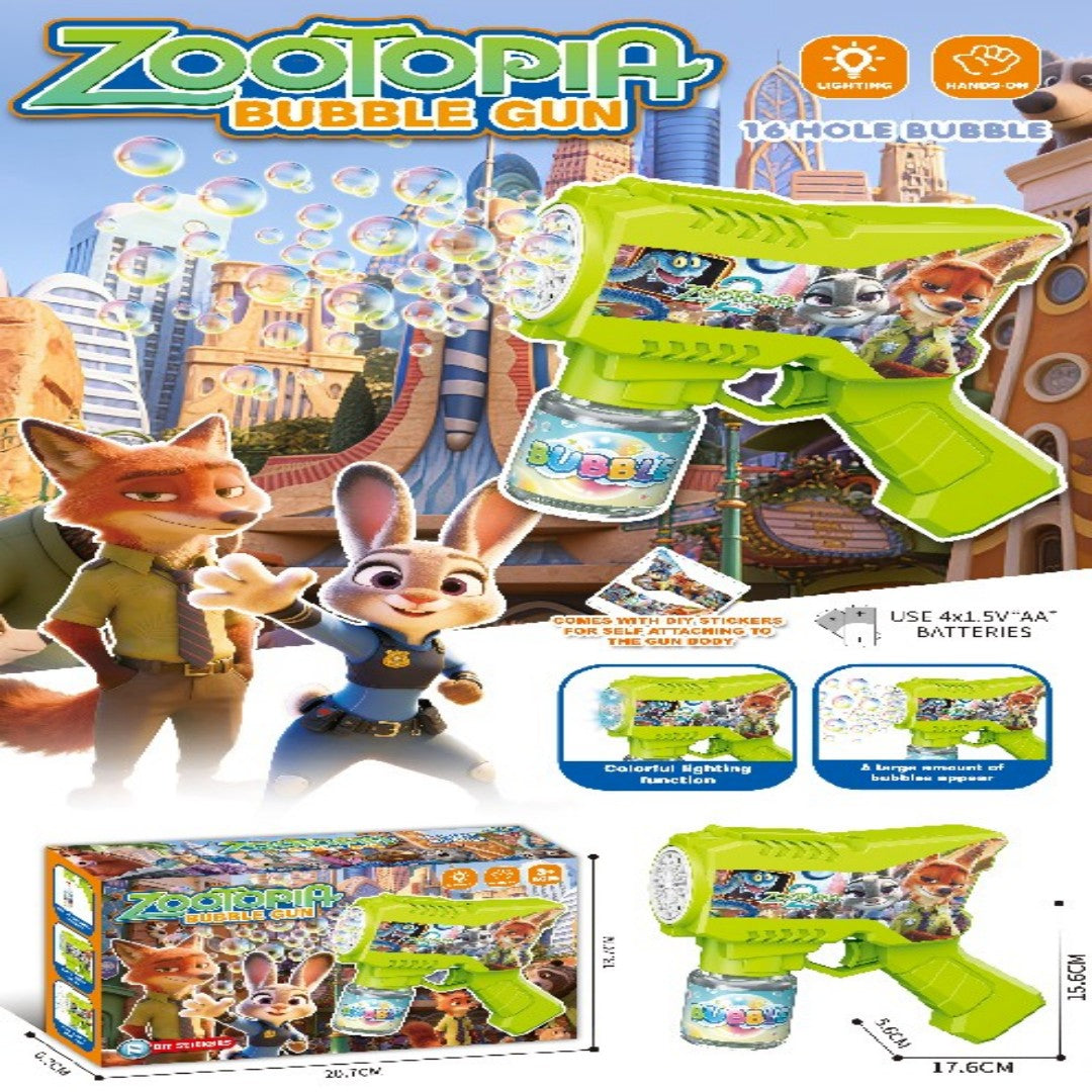 PISTOLA BURBUJA ZOOTOPIA 5636A