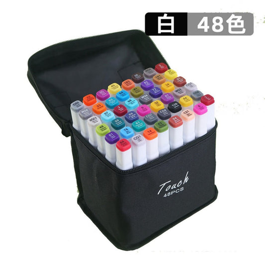 MARCADORES C/ DOBLE PUNTA 48PCS