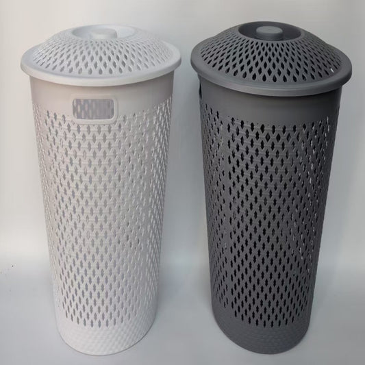 CANASTA CON TAPA PVC YF-0027