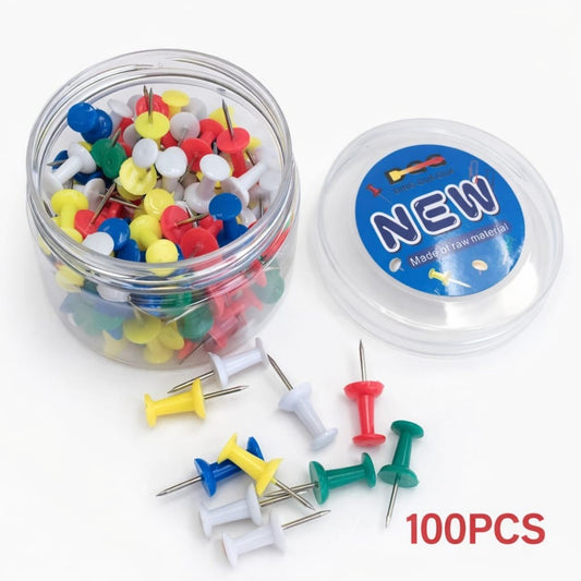 CHINCHES DE COLORES TARRO 100PCS W3904