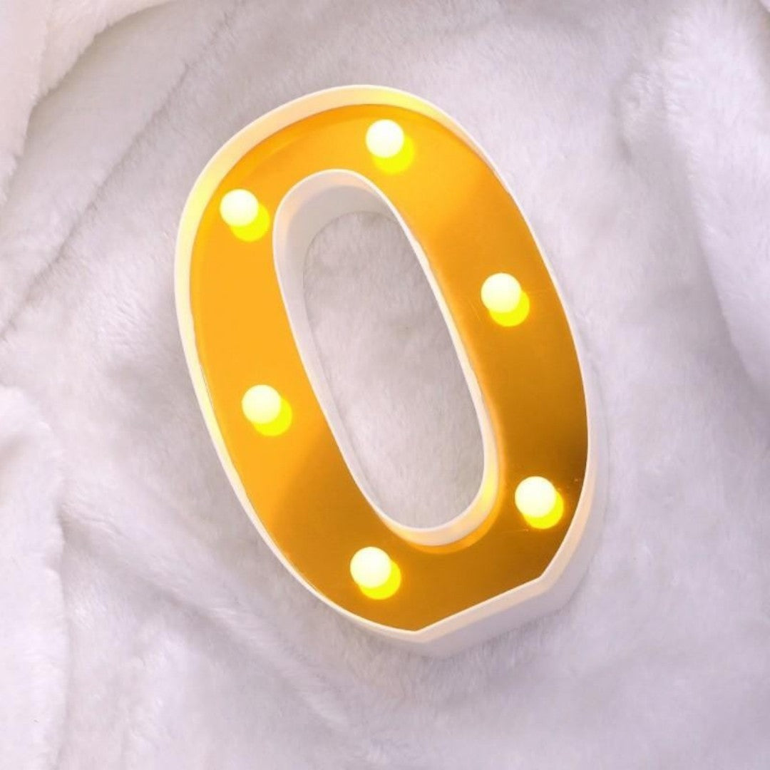 LAMPARA NUMERO 0 16CM