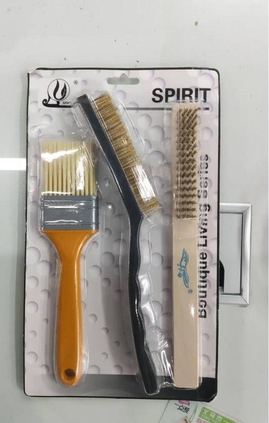SET CEPILLO LIMPIEZA 3PCS 140315