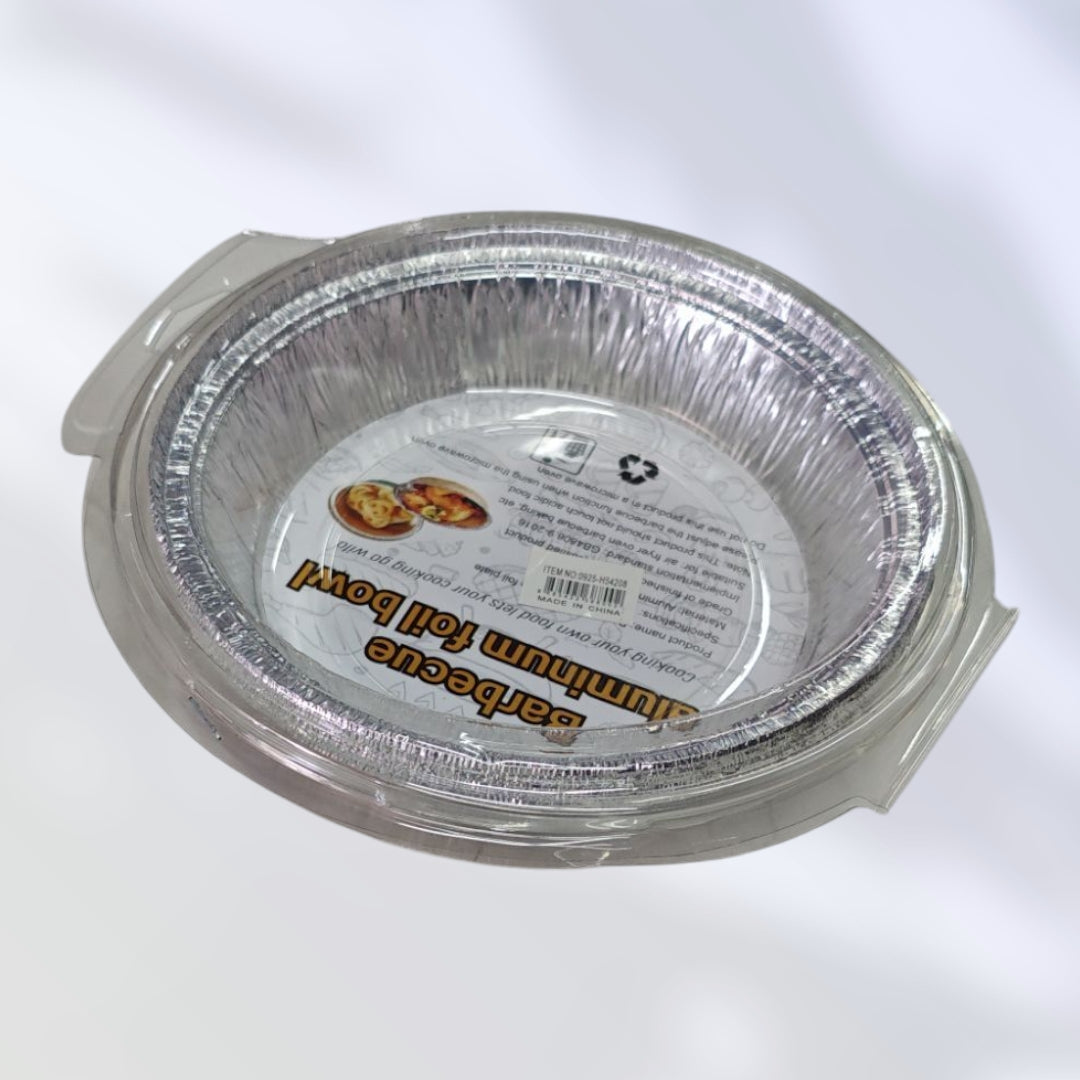 PANDEJA DE ALUMINIO 7PULG 10PCS REDONDA