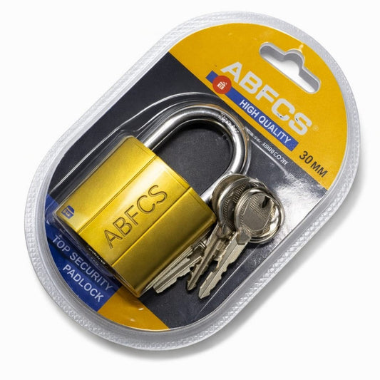 CANDADO AMARILLO 38MM