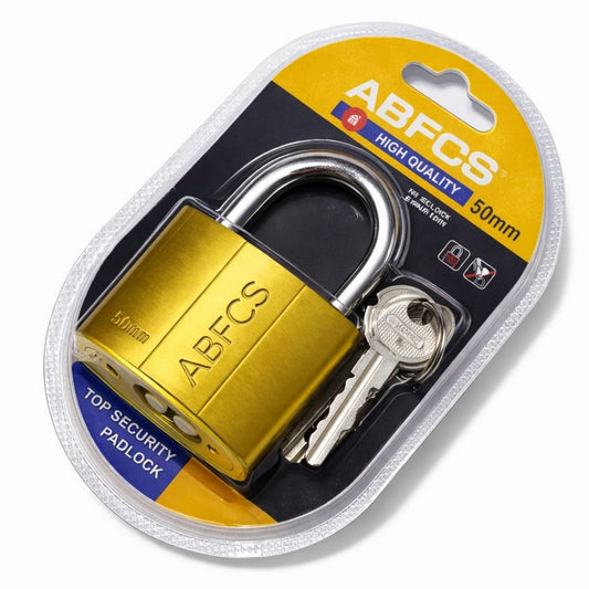 CANDADO AMARILLO 50MM