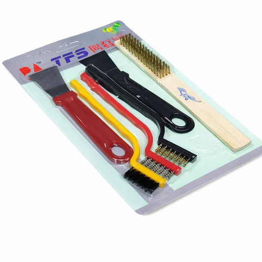 SET CEPILLO METAL 6PCS TFS738A021