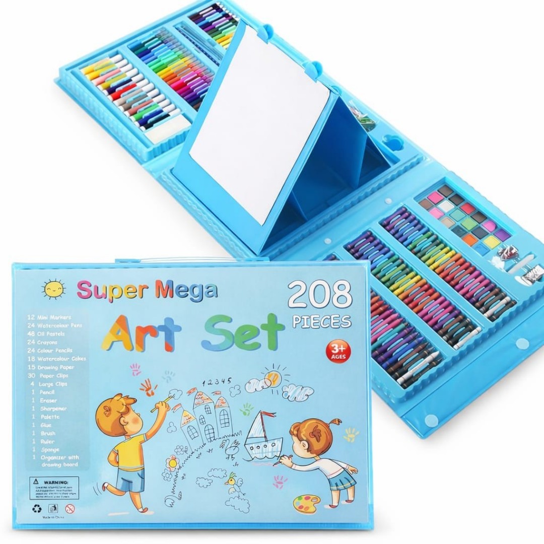 SET ARTE 208PCS CELESTE