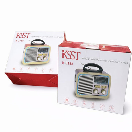 PARLANTE RADIO AM\FM BLUTOOTH A-3188