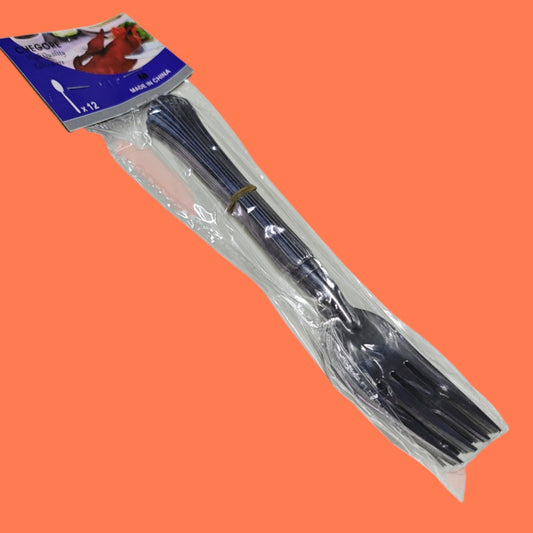 TENEDOR ACERO 12PCS
