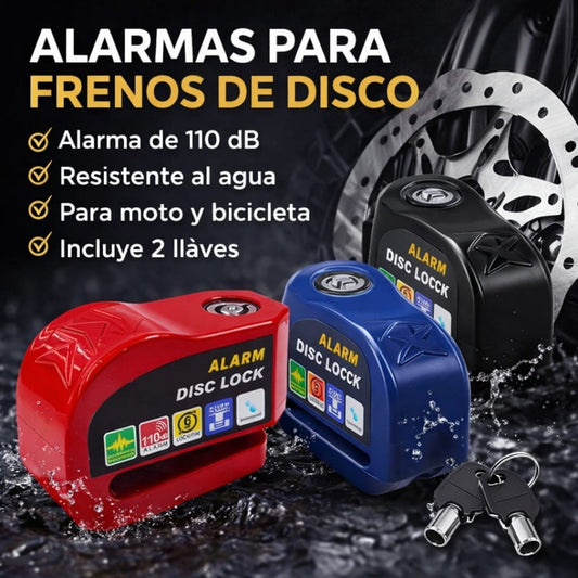 CANDADO DISCO FRENO MOTO