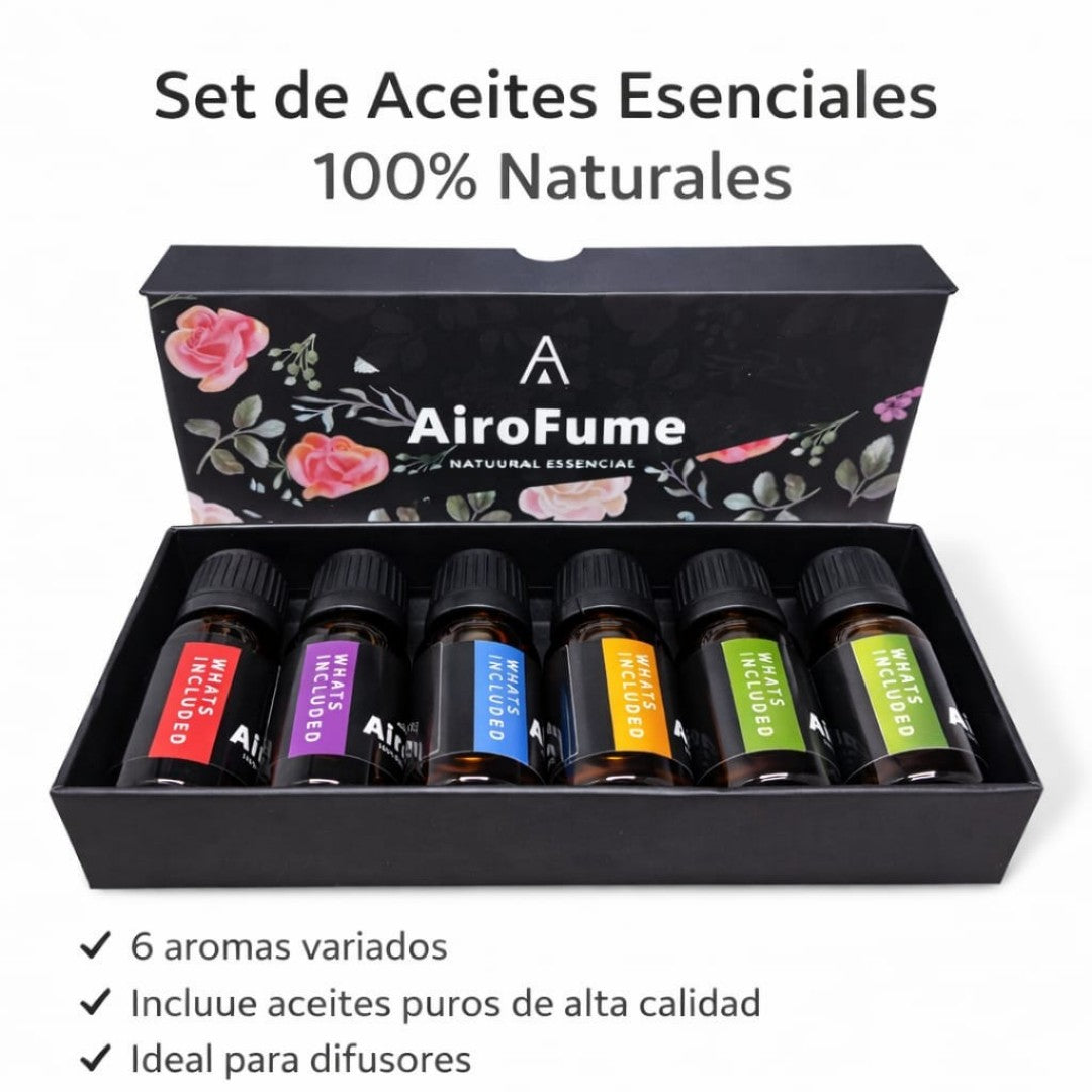 SET ESENCIA PARA DIFUSOL 6PCS JXL-1