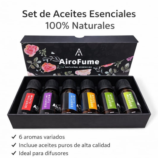 SET ESENCIA PARA DIFUSOL 6PCS JXL-1