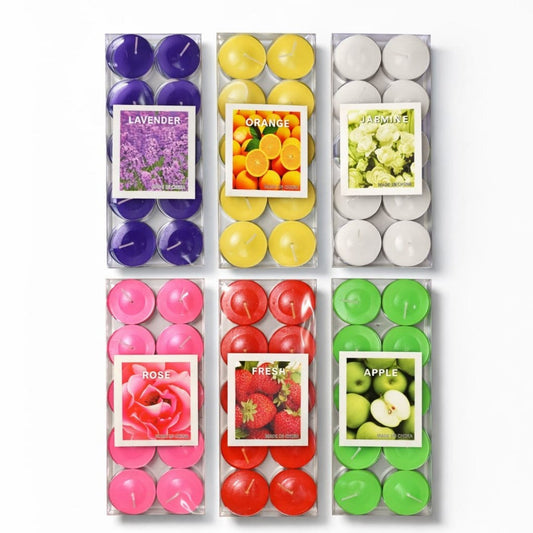 CANDELA VELAS 10PCS COLOR LISO