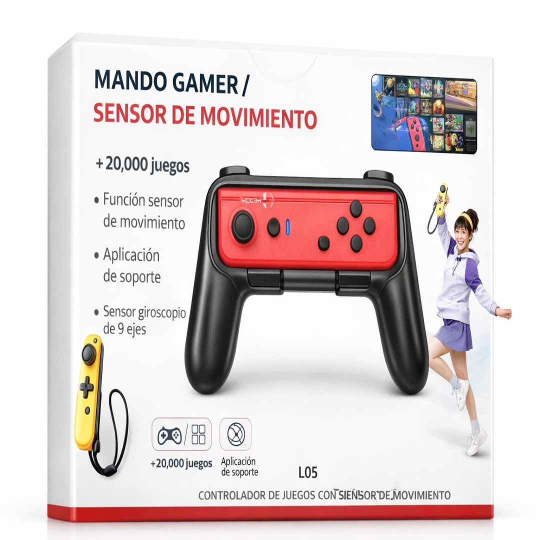 CONTRO DE VIDEOJUEGOS CON SENSOR MOVIMIENTO L05