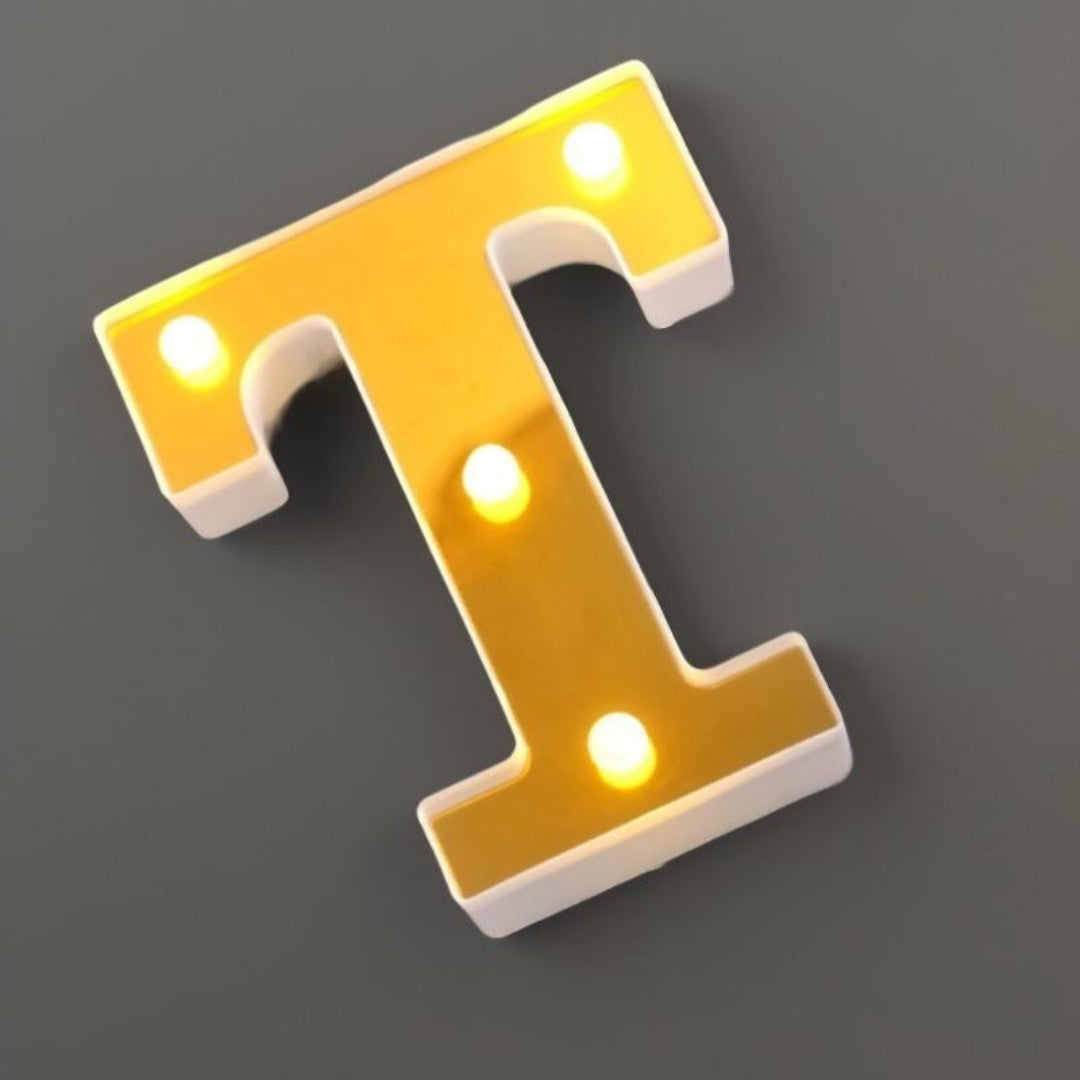 LAMPARA LETRA T 16CM