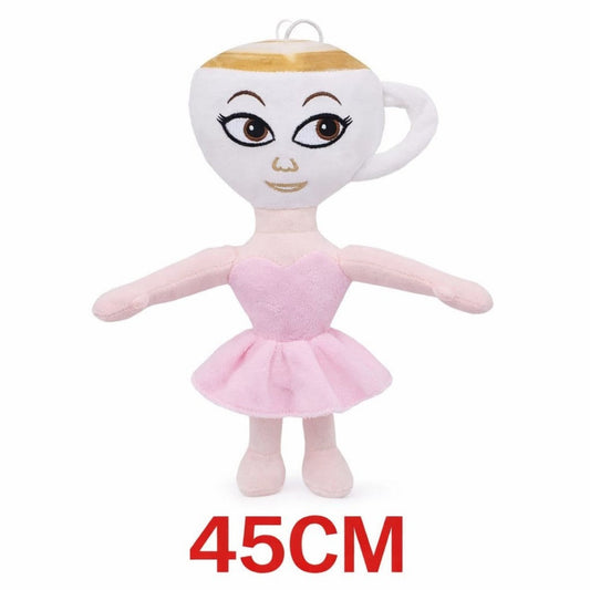 PELUCHE BRAINROT 45CM TAZA MUJER