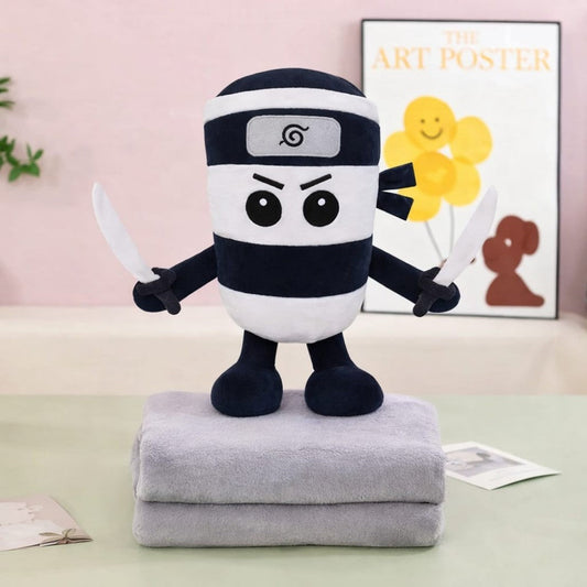 COBIJA ALMOHADA BRAINROT VASO CAFE