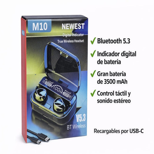 AUDIFONO BLUETOOTH M10