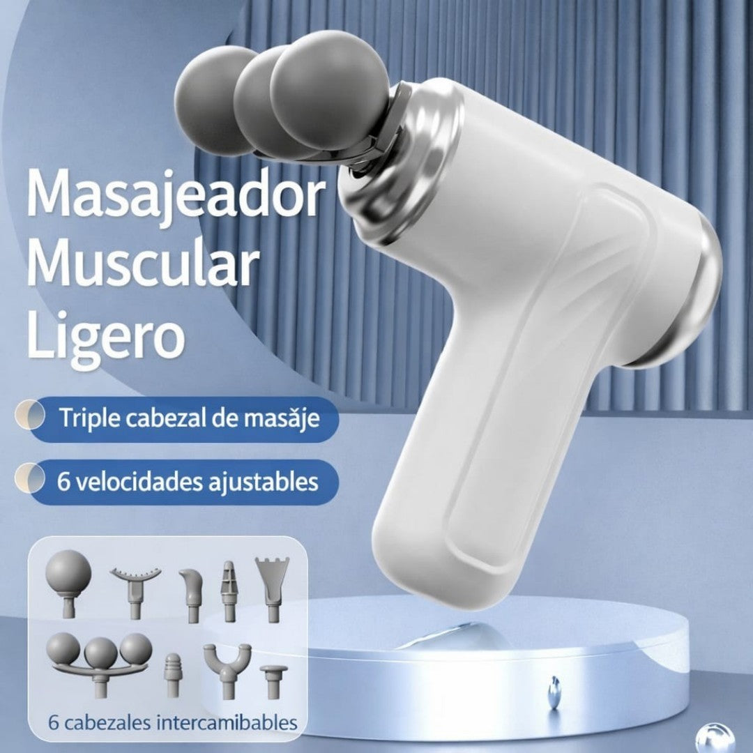 PISTOLA DE MASAJE MUSCULAR 3BOLA