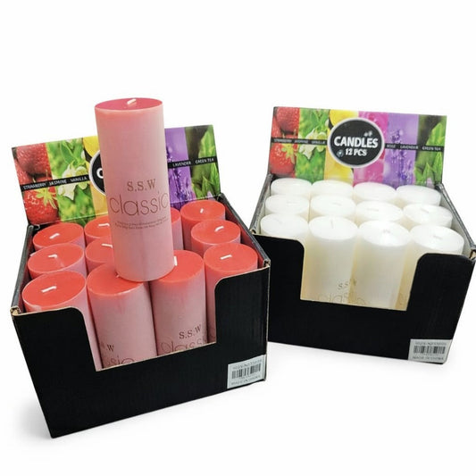 CANDELA CILINDRO 5*12