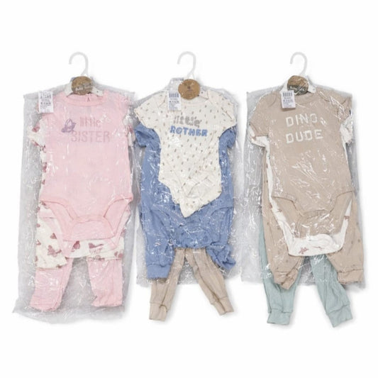 JUEGO ROPA P/BEBE 4PCS HZ