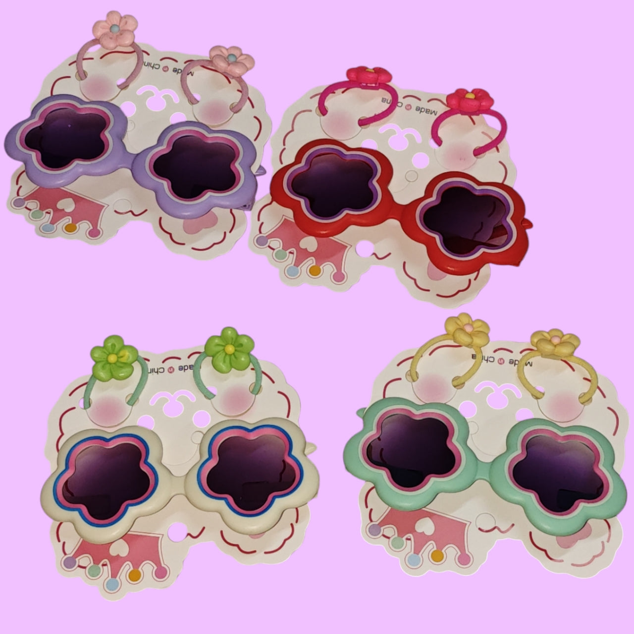 SET GAFAS+COLA GIRASOL