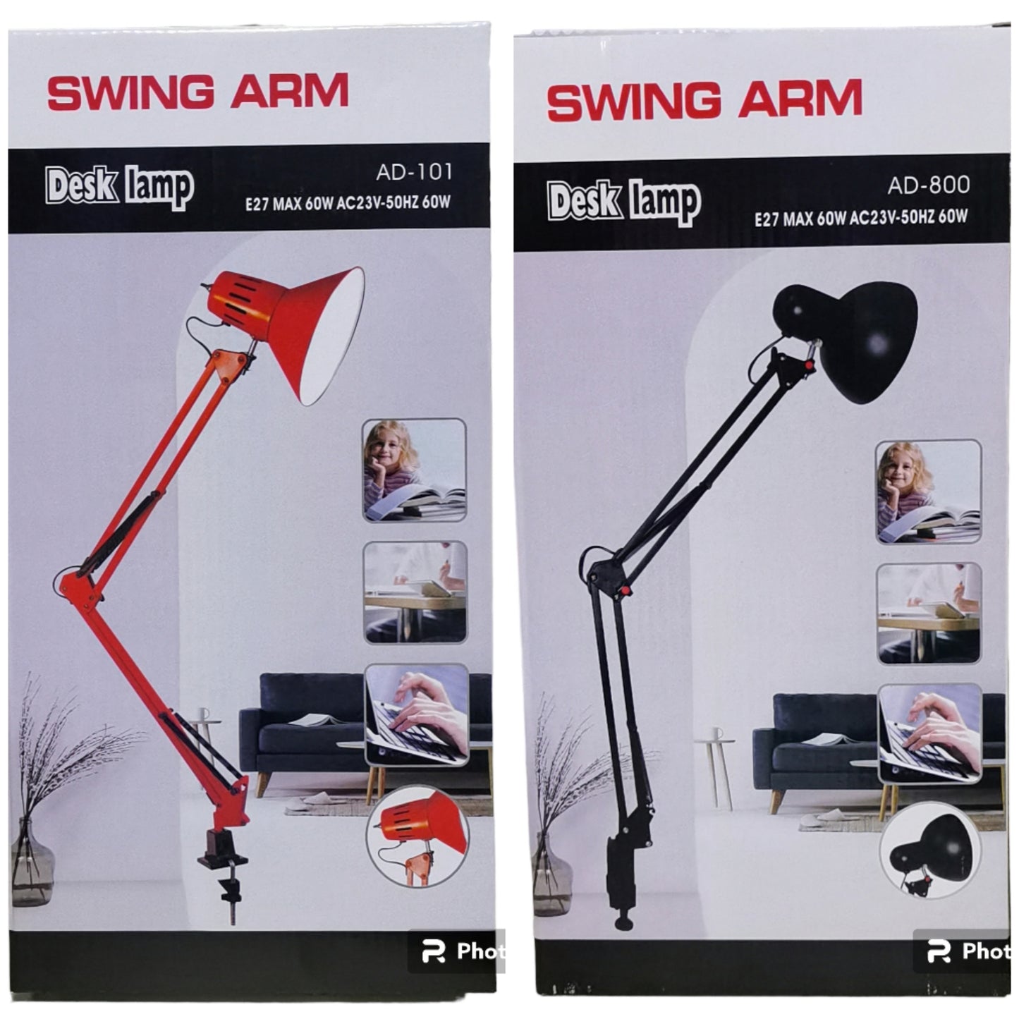 LAMPARA PRENSA BRAZO 800B