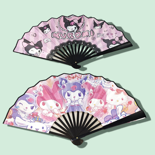 ABANICO KUROMI 8PUL