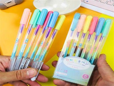 LAPICERO GEL ARCOIRIS 6PCS JD-2206-6