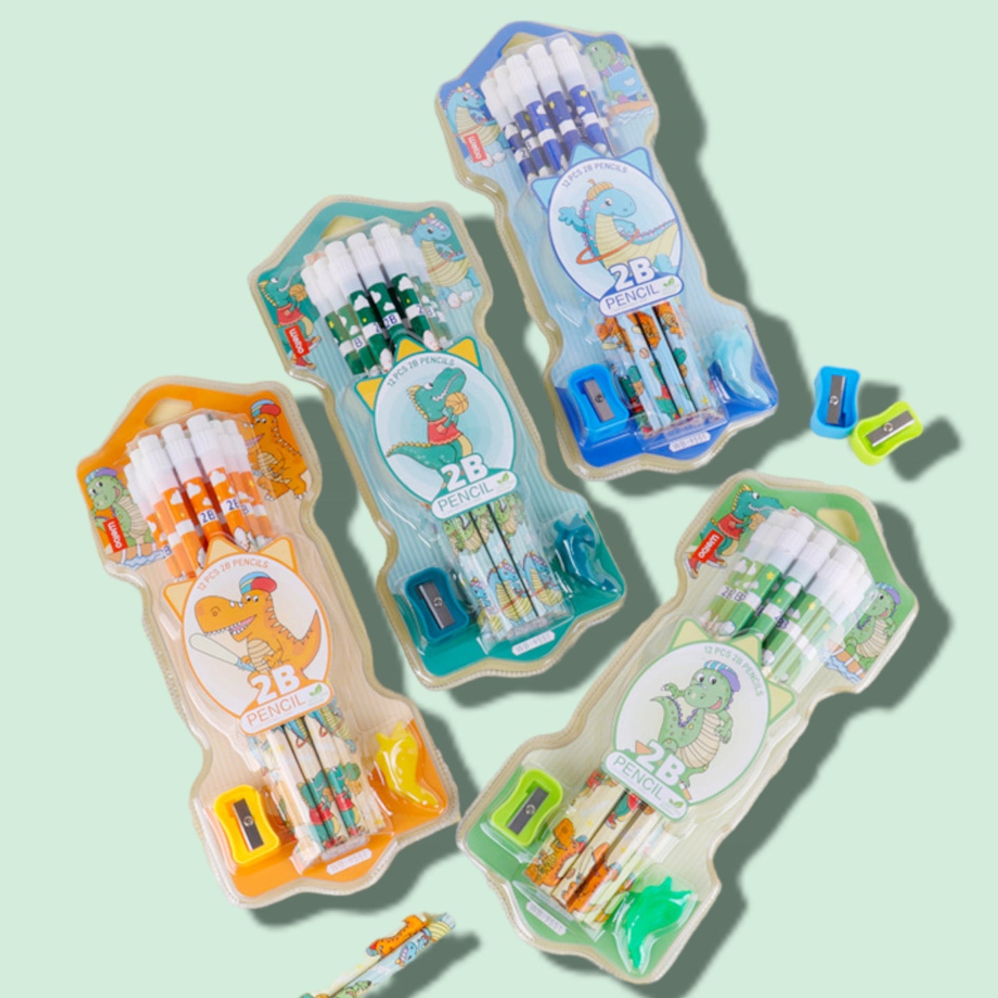 SET LAPICES 2B 12PCS SM066