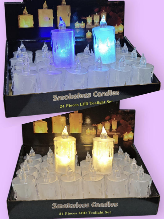 CANDELA LED CRISTAL GDE CALIDO COLOR